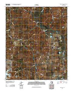 Kellyville 2010 topographic map thumbnail