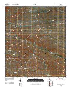 Independence Spring 2010 topographic map thumbnail