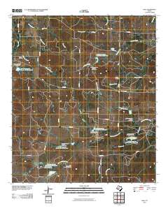 Hall 2010 topographic map preview