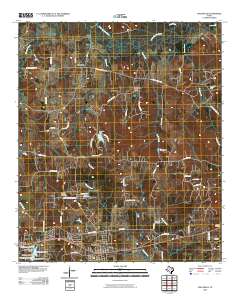 Hallsville 2010 topographic map thumbnail