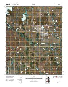 Iowa Park 2010 topographic map thumbnail