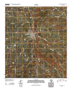 Goldthwaite 2010 topographic map thumbnail