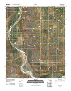 Irving 2010 topographic map thumbnail