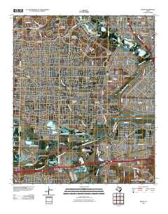 Irving 2010 topographic map thumbnail