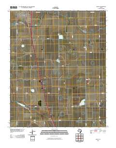 Happy 2010 topographic map thumbnail
