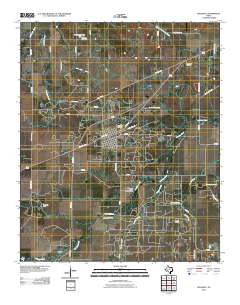 Holliday 2010 topographic map thumbnail