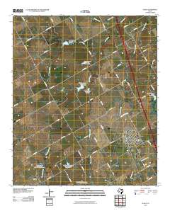 Itasca 2010 topographic map thumbnail