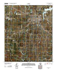 Jacksboro 2010 topographic map thumbnail