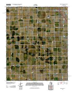 Kress West 2010 topographic map thumbnail