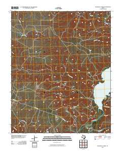 McDowell Creek 2010 topographic map thumbnail