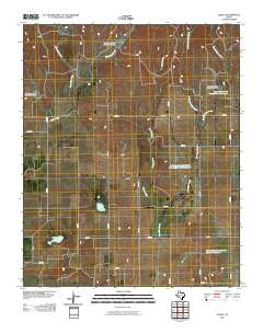 Lesley 2010 topographic map thumbnail