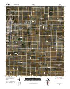 Levelland East 2010 topographic map thumbnail