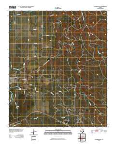 Lueders East 2010 topographic map thumbnail