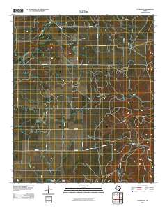Lueders NE 2010 topographic map thumbnail