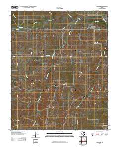 Lipscomb 2010 topographic map thumbnail