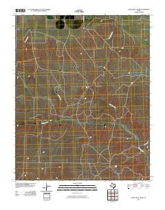 Little Blue Creek 2010 topographic map thumbnail
