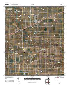 Miles 2010 topographic map thumbnail