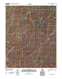 Little Indian Creek 2010 topographic map thumbnail