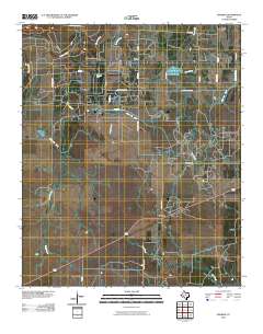 Mankins 2010 topographic map preview