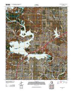 Lake Worth 2010 topographic map thumbnail