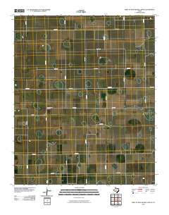 West of Dick Moore Canyon 2010 topographic map thumbnail