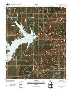 Lake Stamford East 2010 topographic map thumbnail