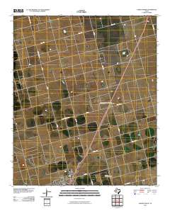 Lamesa North 2010 topographic map thumbnail