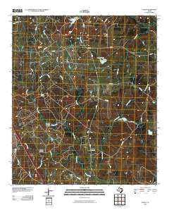 Lanely 2010 topographic map thumbnail