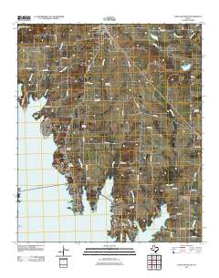 Lone Oak South 2011 topographic map thumbnail