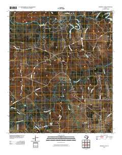 Marshall NW 2010 topographic map thumbnail