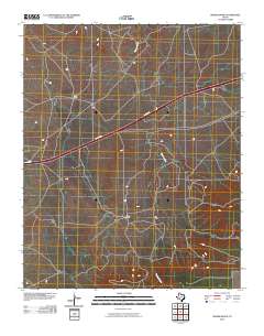 Moser Ranch 2010 topographic map preview