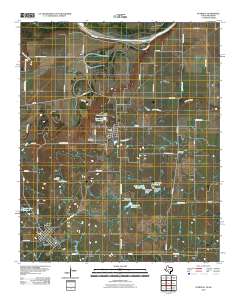 Petrolia 2010 topographic map thumbnail