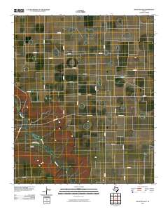Mount Blanco 2010 topographic map preview
