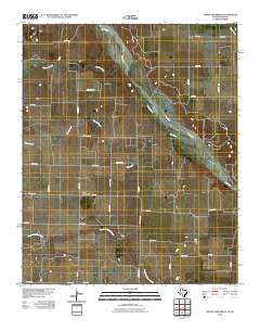 North Groesbeck 2010 topographic map thumbnail