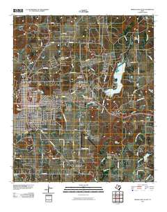 Mineral Wells East 2010 topographic map thumbnail