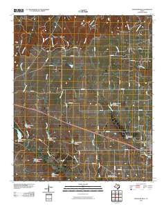 Muenster West 2010 topographic map thumbnail