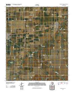 Munday East 2010 topographic map thumbnail