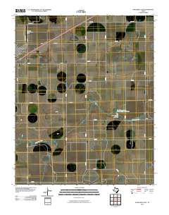 Panhandle East 2010 topographic map thumbnail