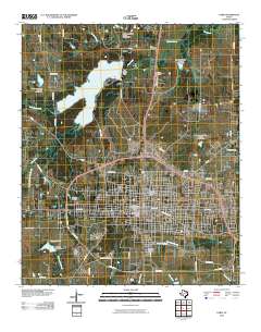 Paris 2010 topographic map thumbnail