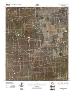 Scharbauer Ranch 2010 topographic map thumbnail