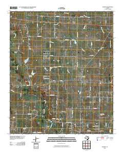 Ponder 2010 topographic map thumbnail