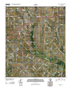 Royse City 2010 topographic map thumbnail