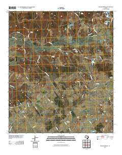 Porter Springs 2010 topographic map thumbnail