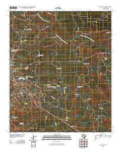 Post East 2010 topographic map thumbnail