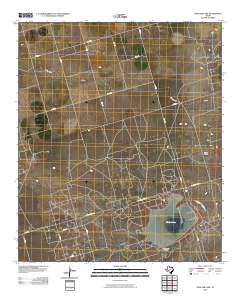 Shafter Lake 2010 topographic map thumbnail