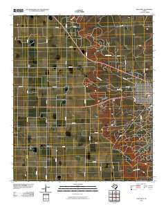 Post West 2010 topographic map thumbnail