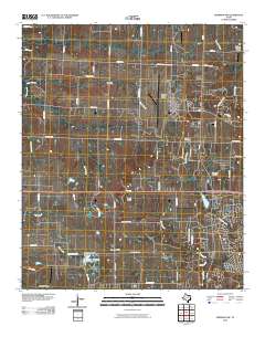 Sherman NW 2010 topographic map thumbnail
