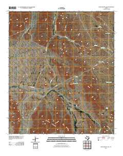 Seven Heart Gap 2010 topographic map thumbnail