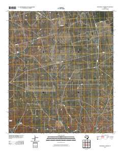 Sevenmile Corner 2010 topographic map thumbnail