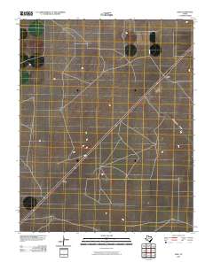 King 2010 topographic map thumbnail